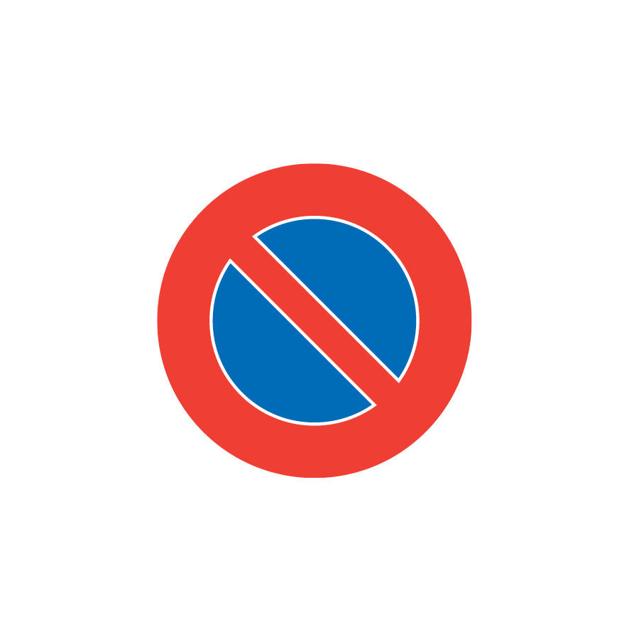 2.50 Parkieren verboten, Vorschriftssignal