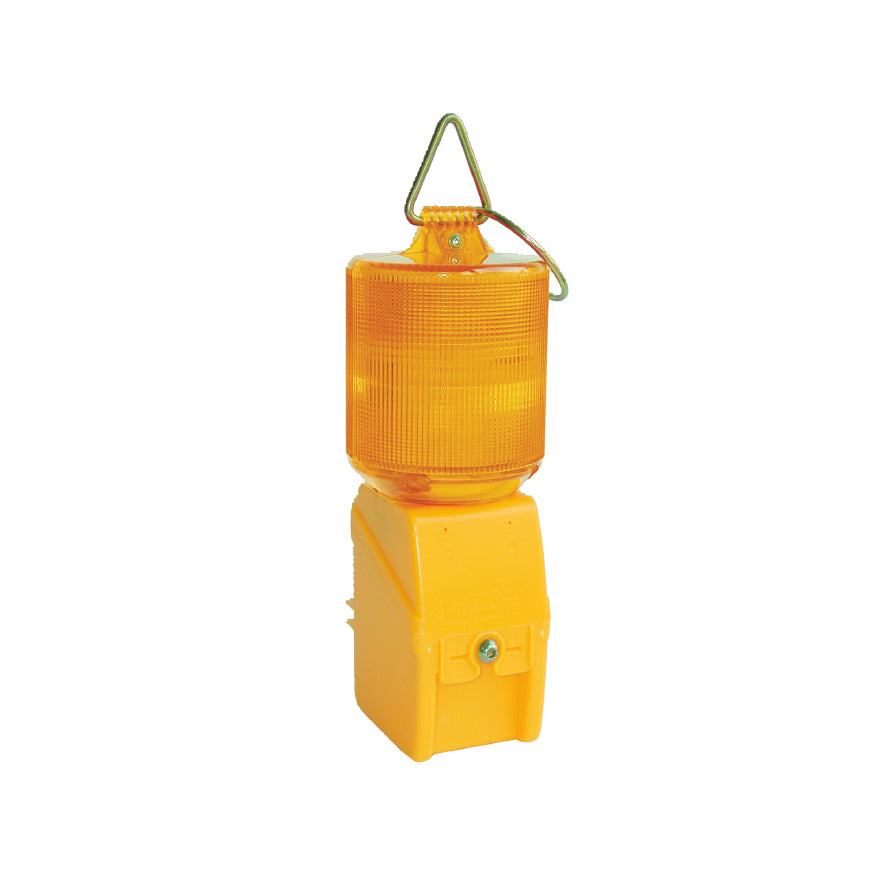 Baustellenleuchte Monolight, LED, Rundumlicht, ohne Halter, Blink- und Dauerlicht, ohne Batterien