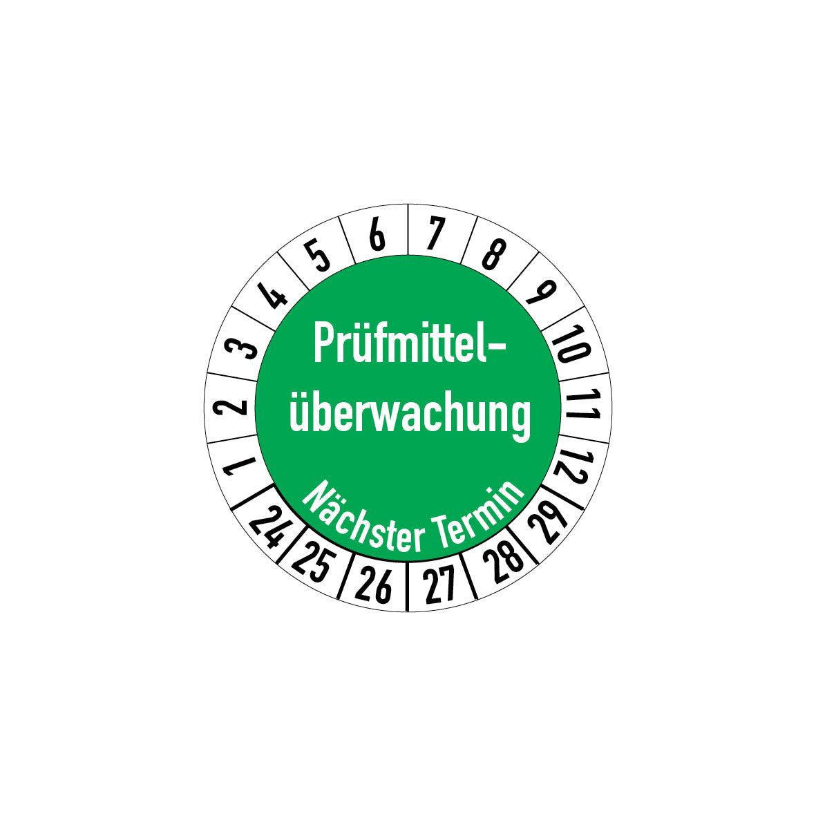 Prüfplakette, 4.P-137, Wartung