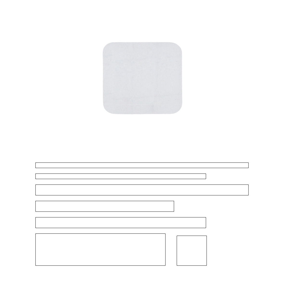 Antirutsch Universal, Einzelstreifen, 150x610mm, 10er VE, transparent