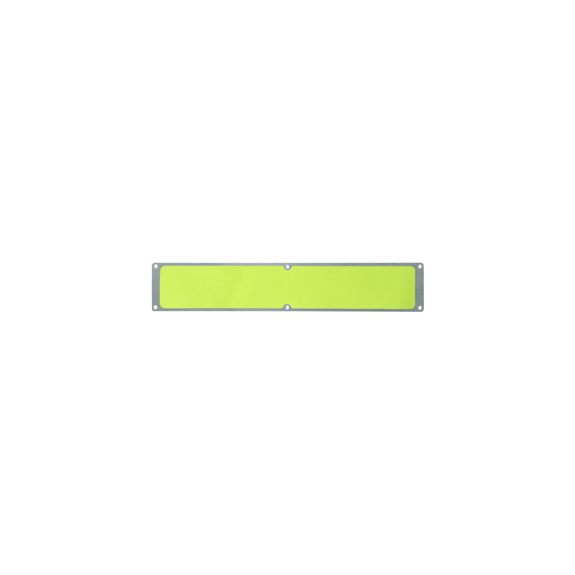 Antirutschplatte Alu Universal, Signalfarbe gelb 114x635mm