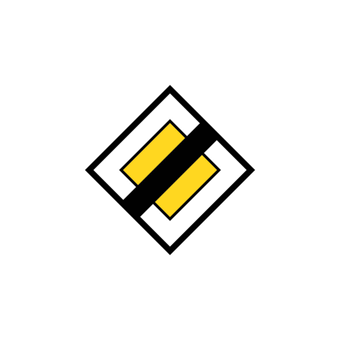 3.04 Ende der Hauptstrasse, Vortrittsignale