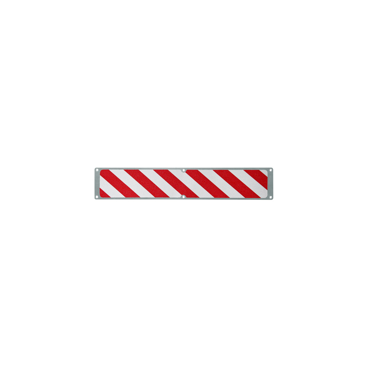Antirutschplatte Alu Universal, rot/weiss 114x1000mm