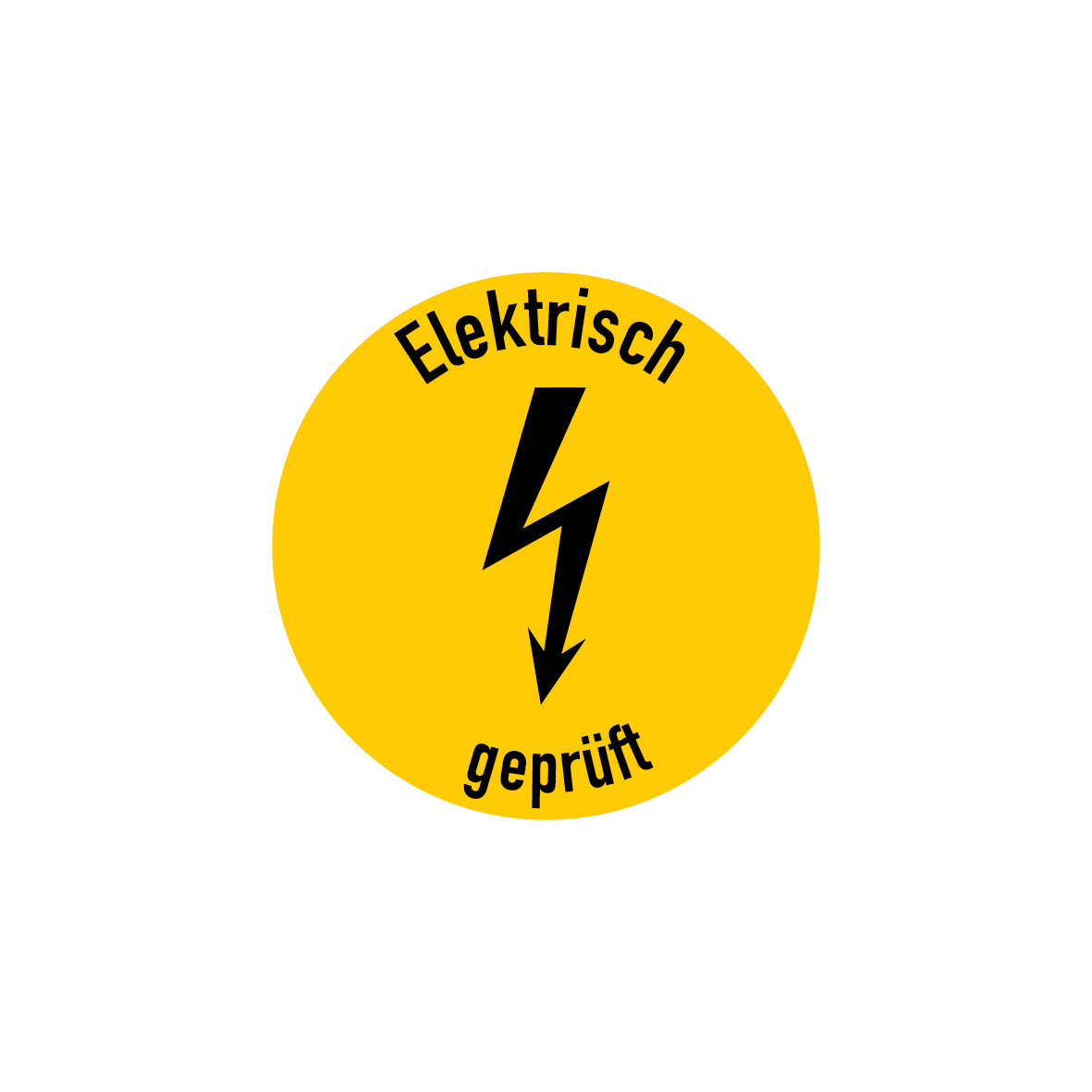 Prüfplakette, 4.P-236, Elektro