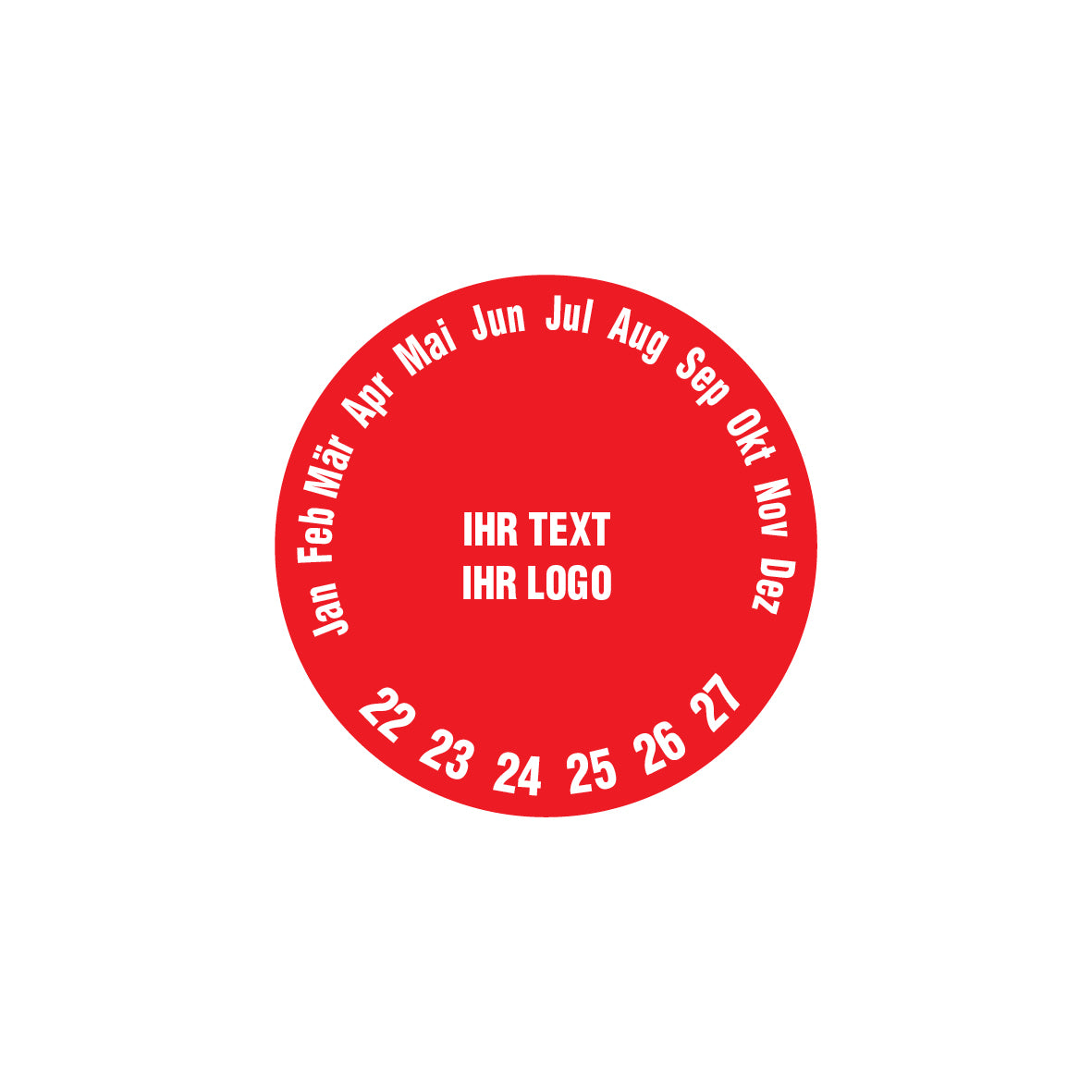 Prüfplakette, 4.P-520, Individuell
