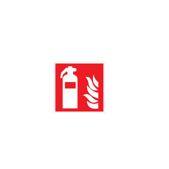 Bodenmarkierung Antirutsch R10, Feuerlöscher 6.B-001, PF-230, langnachleuchtend, selbstklebend, 400/400 mm