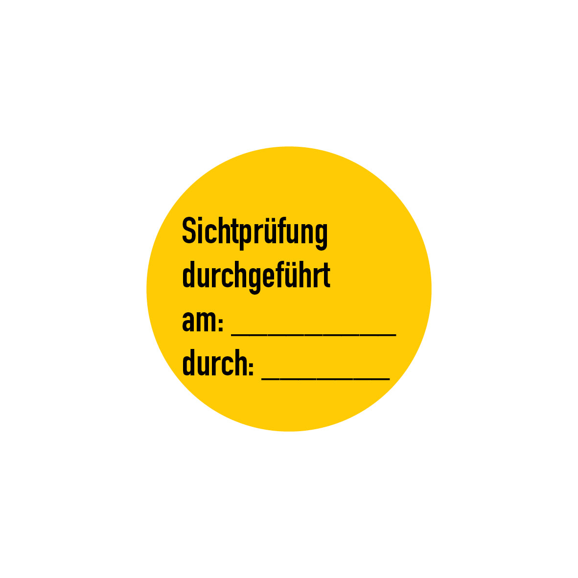 Prüfplakette, 4.P-132, Wartung