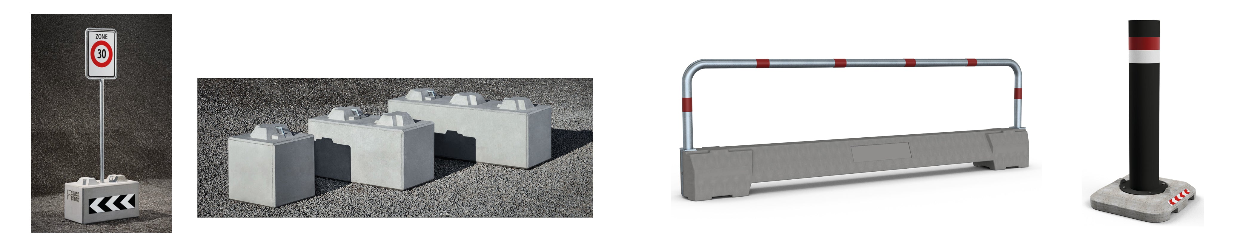 Absperrsysteme Beton