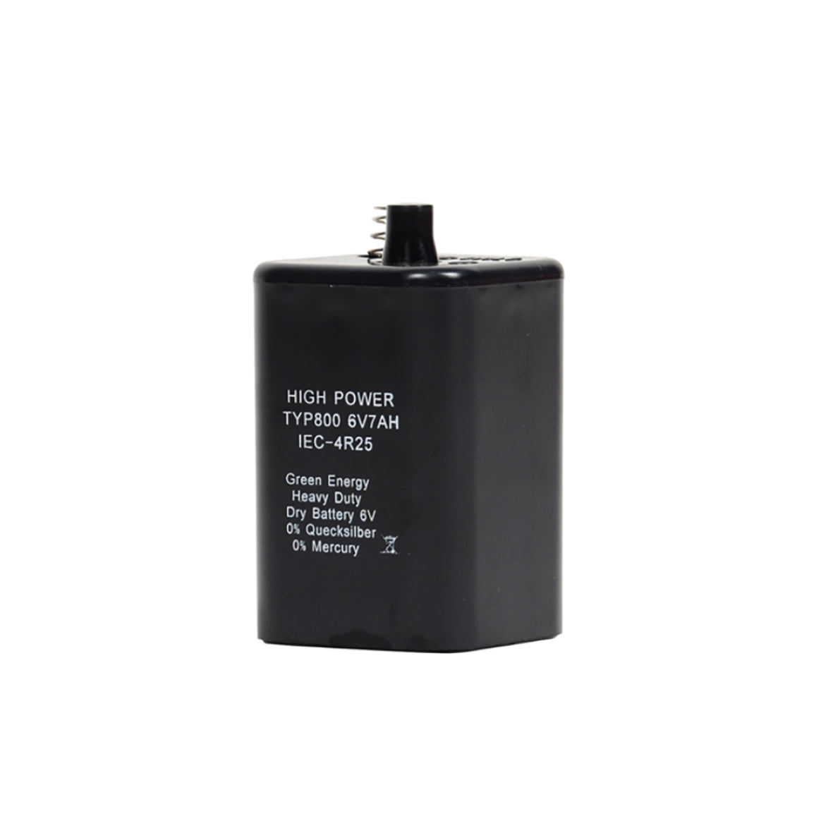 Blockbatterie, Typ 800, 6V/7 Ah, VE 20 Stk., inkl. VEG