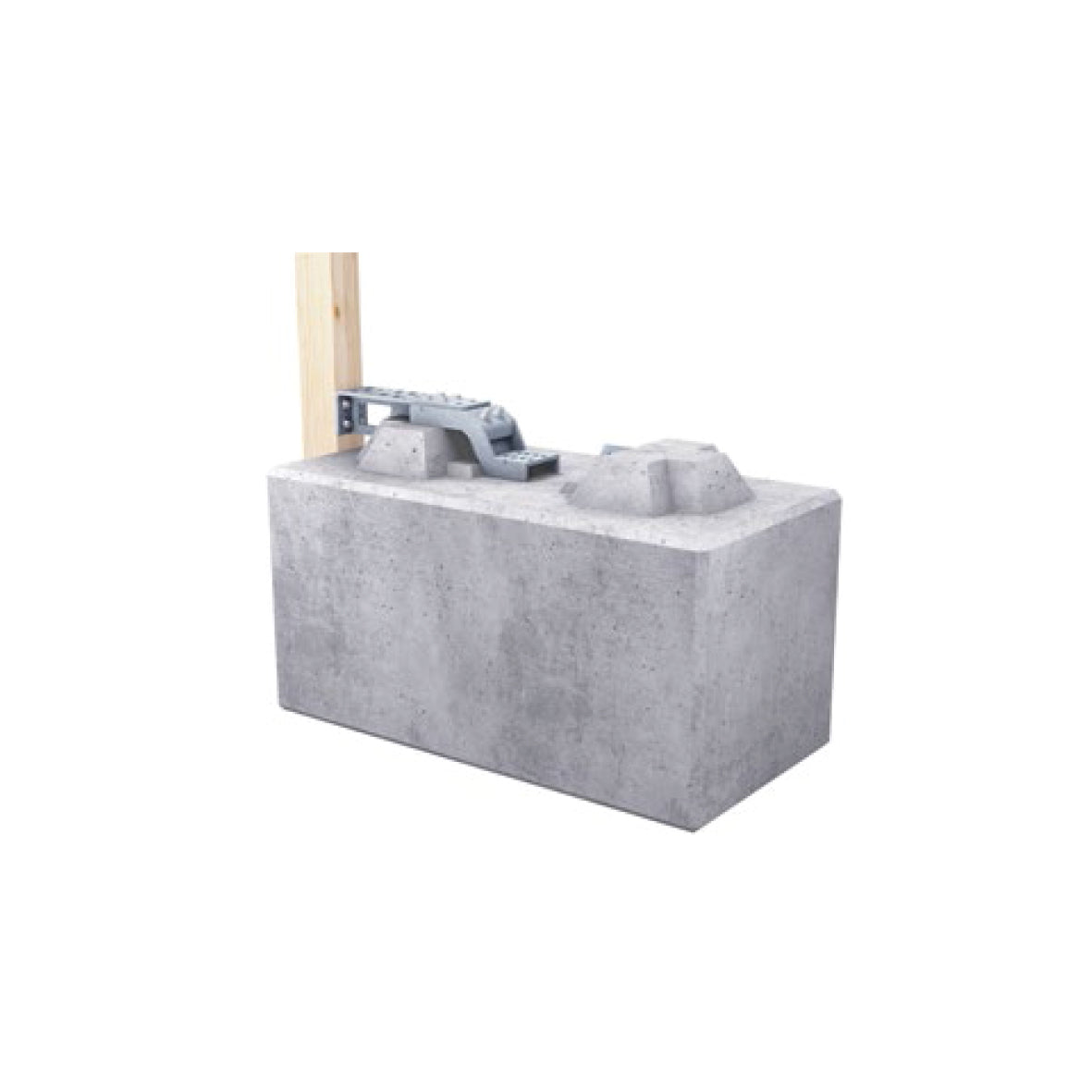 Mobile Absperrung Swissblock, Adapterwinkel kurz