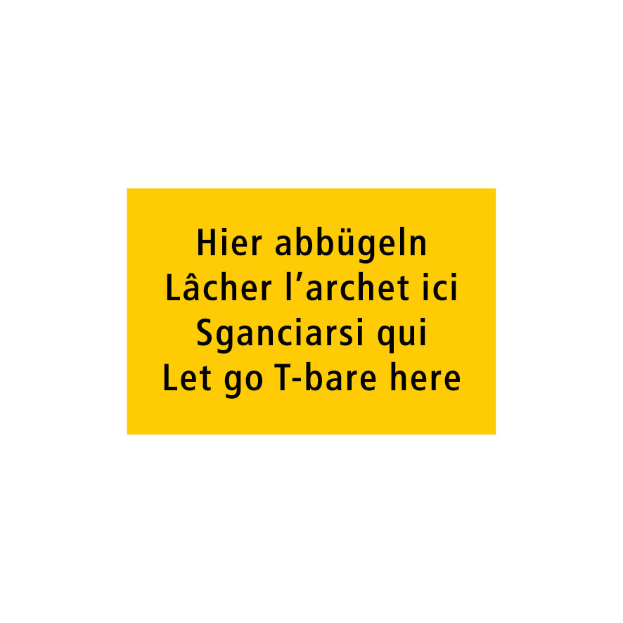 Anlagetafel, 1.0066, Hier abbügeln, 70/50 cm, Alu Composite 3 mm