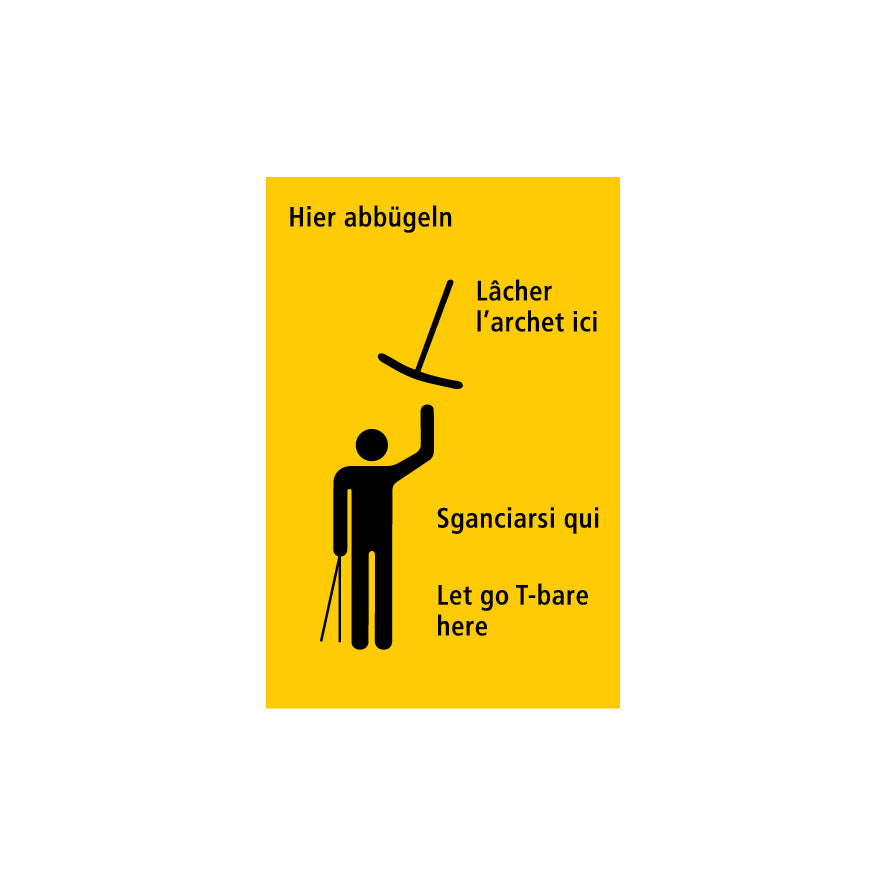 Anlagetafel, 1.0067, Hier abbügeln, 50/70 cm, Alu Composite 3 mm