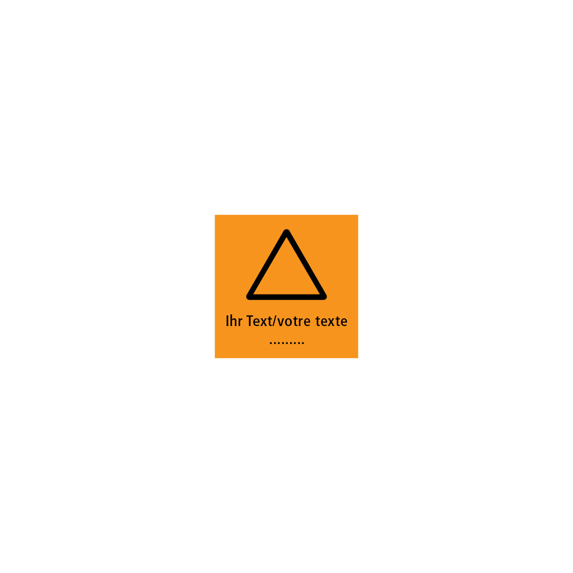 Luftdurchlässiges Banner, 1.0410, “Ihr Logo/Text”, 100 x 100 cm, VE 5 Stk.