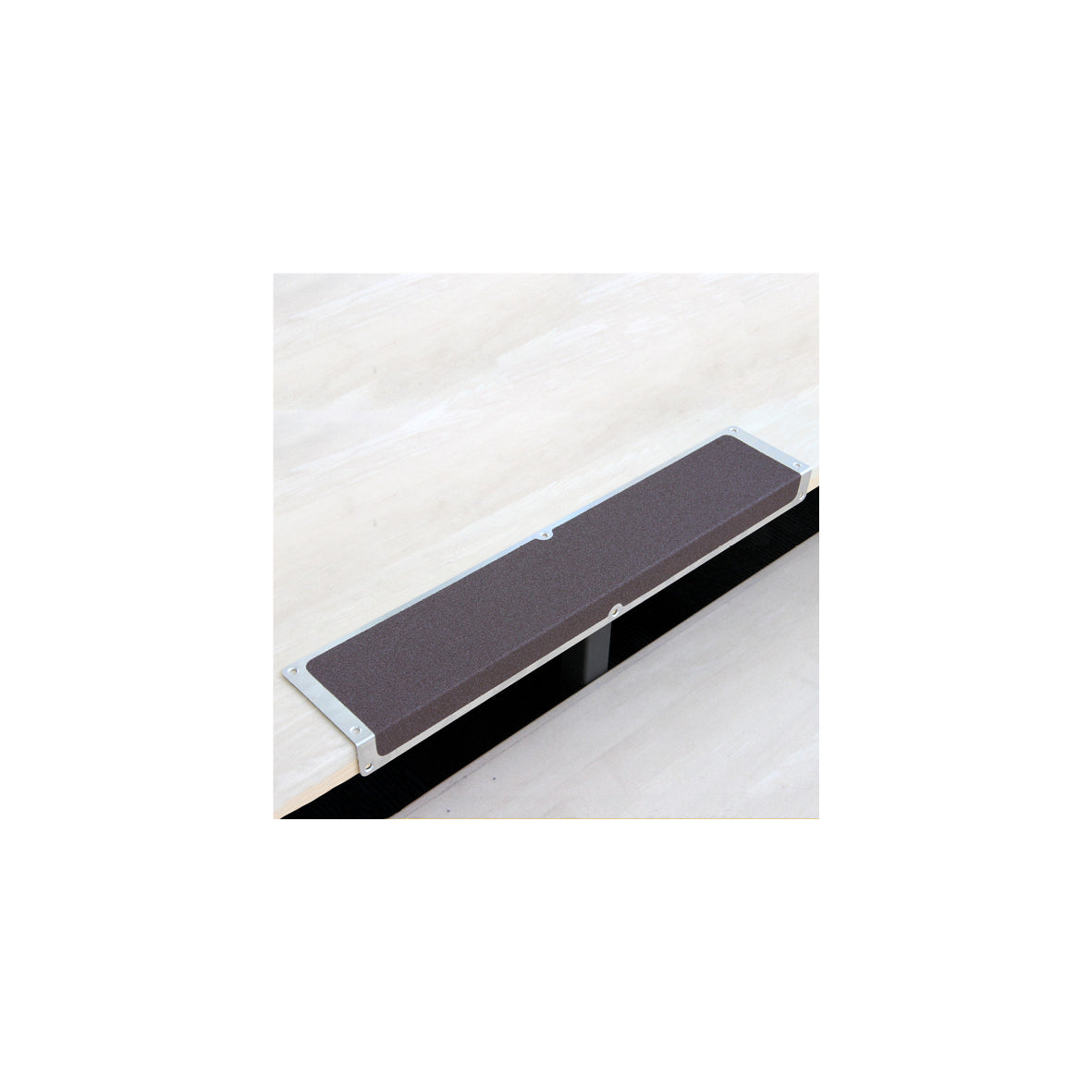 Antirutsch Kantenprofil, Alu, Universal braun, 120 x 1000 x 45 mm