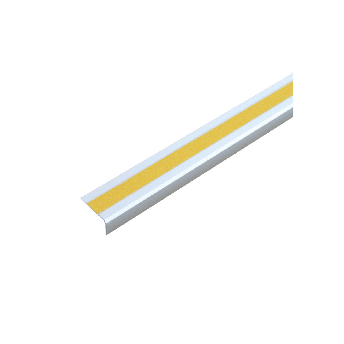 Antirutsch Treppenkantenprofil, Alu, m2 Easy Clean, gelb, 53 x 610 x 31 mm, selbstklebend