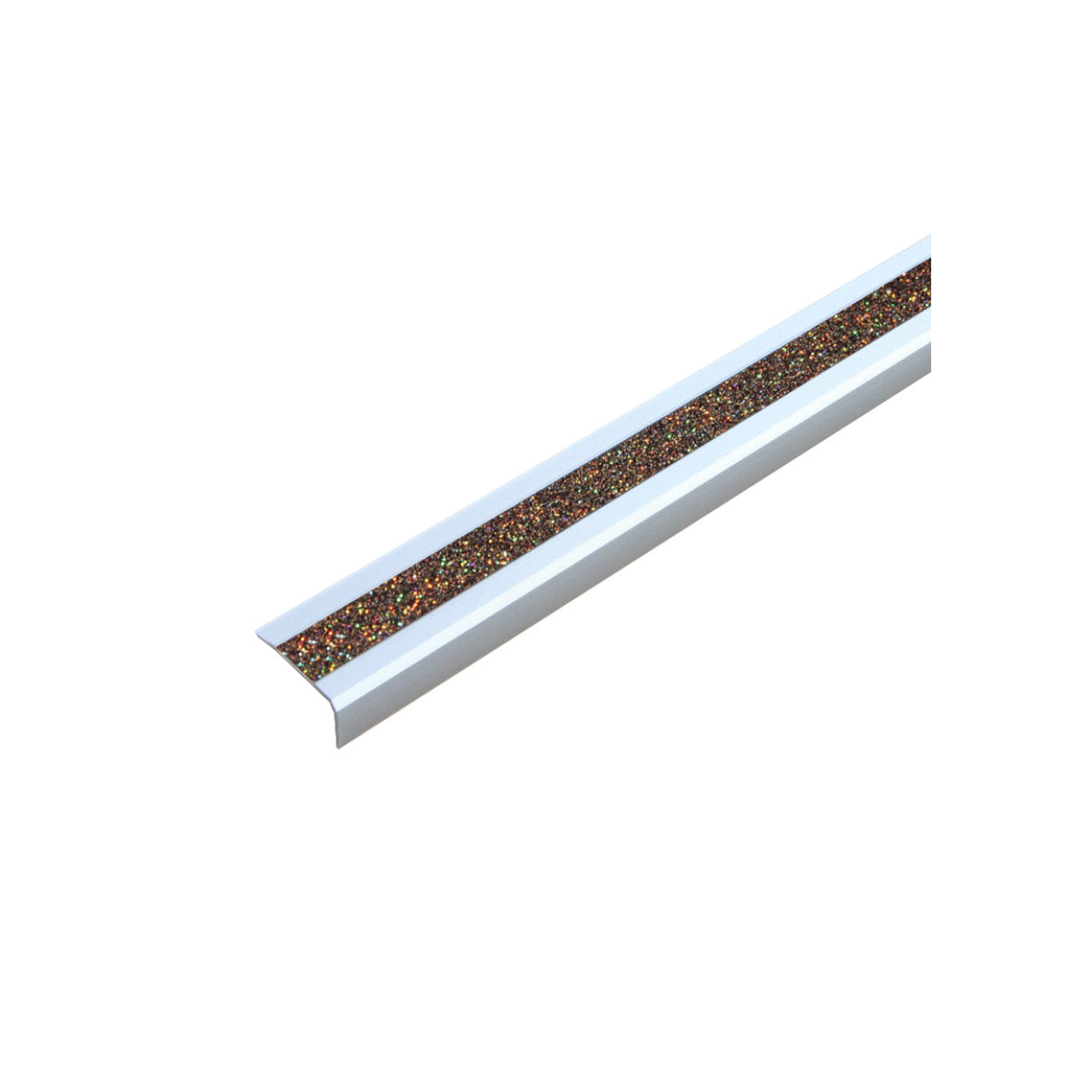 Antirutsch Treppenkantenprofil, Alu, m2 GlitterGrip, gold, 53 x 800 x 31 mm, selbstklebend