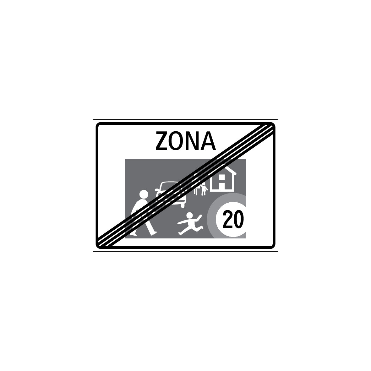 Zonensignal, Ende der Zone, 2.59.6b