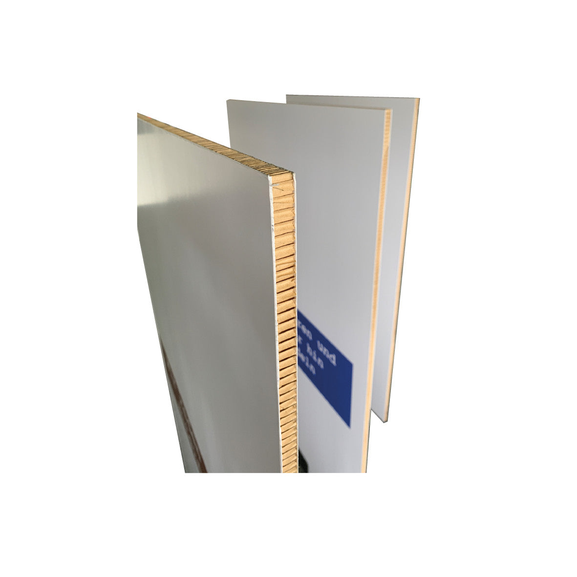 Paneele, Re-Board mit Digitaldruck, Höhe 160 cm, Breite 100 cm, 1-seitiger Druck, Wabenkarton 16 mm