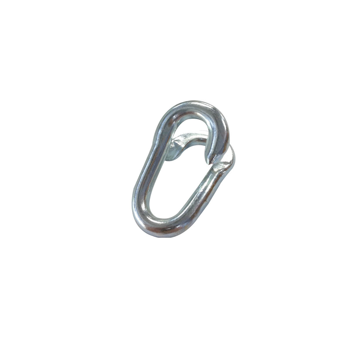 Absperrketten Zubehör, Notglied, verzinkt, VE 100 Stk., ø 5,0 mm, Länge aussen 38,0 mm, Breite innen 10,0 mm