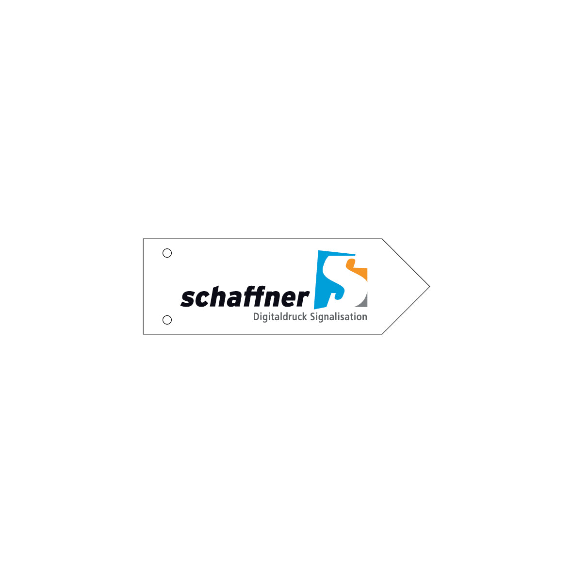 4.900 Wegweiser, Wegweisung, nicht reflektierend, 300/100 mm, pulverbeschichtet und lackiert, Alu 5 mm, gelocht, 1-seitig bedruckt