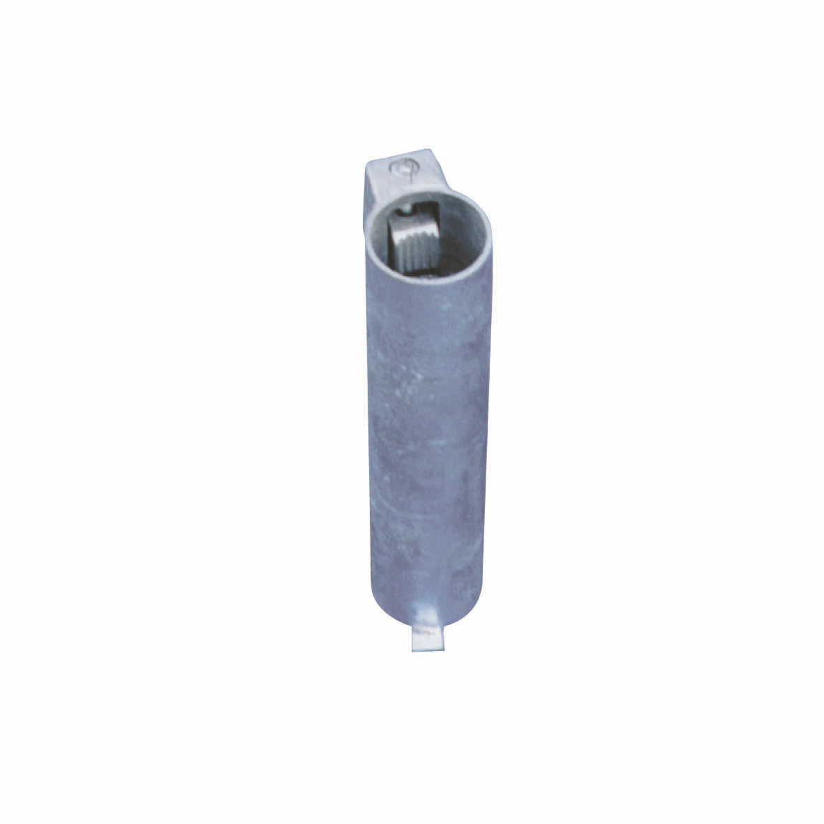 Bodenhülse mit Feststellvorrichtung, für Standrohr 1 1/2" (48 mm), Länge 300 mm