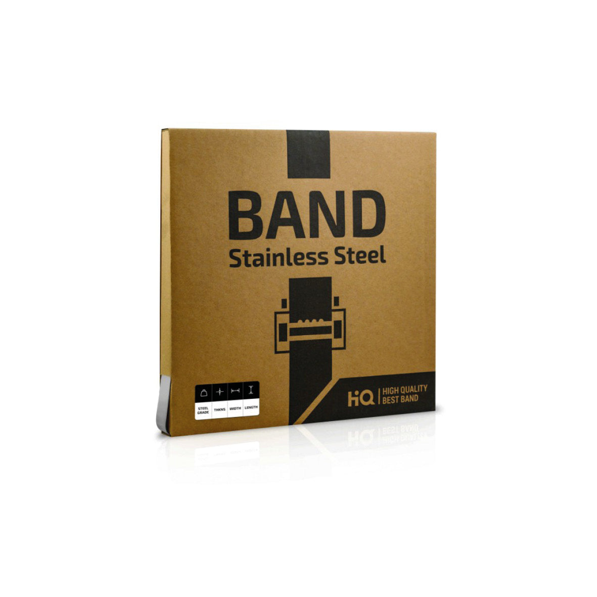 Edelstahlband, 9.5 x 0.6 mm, 30 m