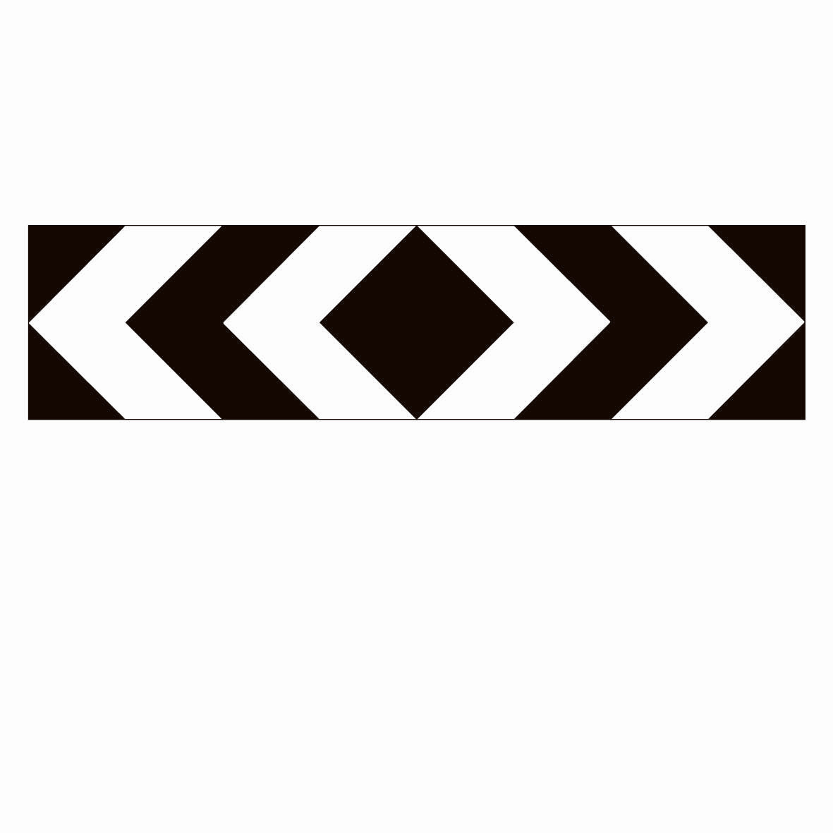 Leiteinrichtung: Verkehrsteiler, 200/50 cm, DG3, Alu 2 mm