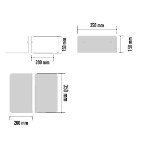 Quickbase, Klemmsystem, Alu Natur,  VE 2 Stk.