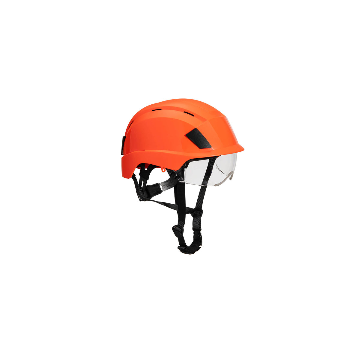 Schutzhelm Visier, PS80, Einheitsgrösse, Polycarbonat, orange, CE-Zertifiziert
