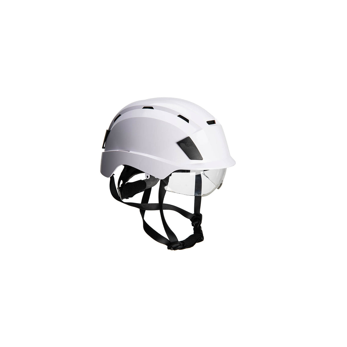 Schutzhelm Visier, PS80, Einheitsgrösse, Polycarbonat, weiss, CE-Zertifiziert