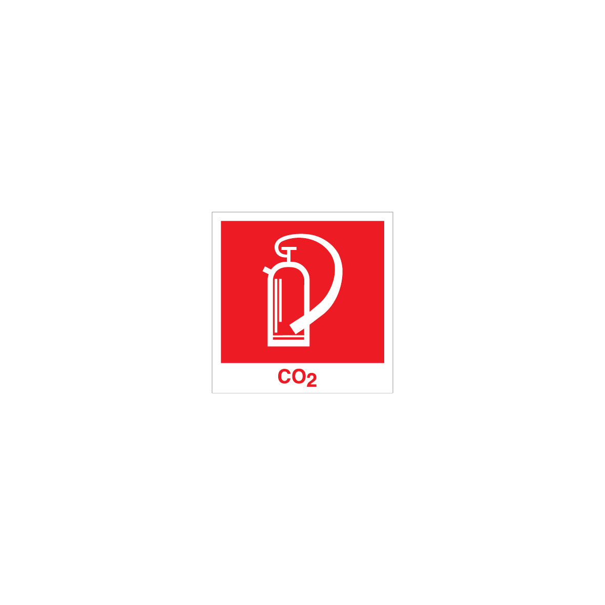 6.B-916 Feuerlöscher CO2, Brandschutzzeichen, praxisbewährt