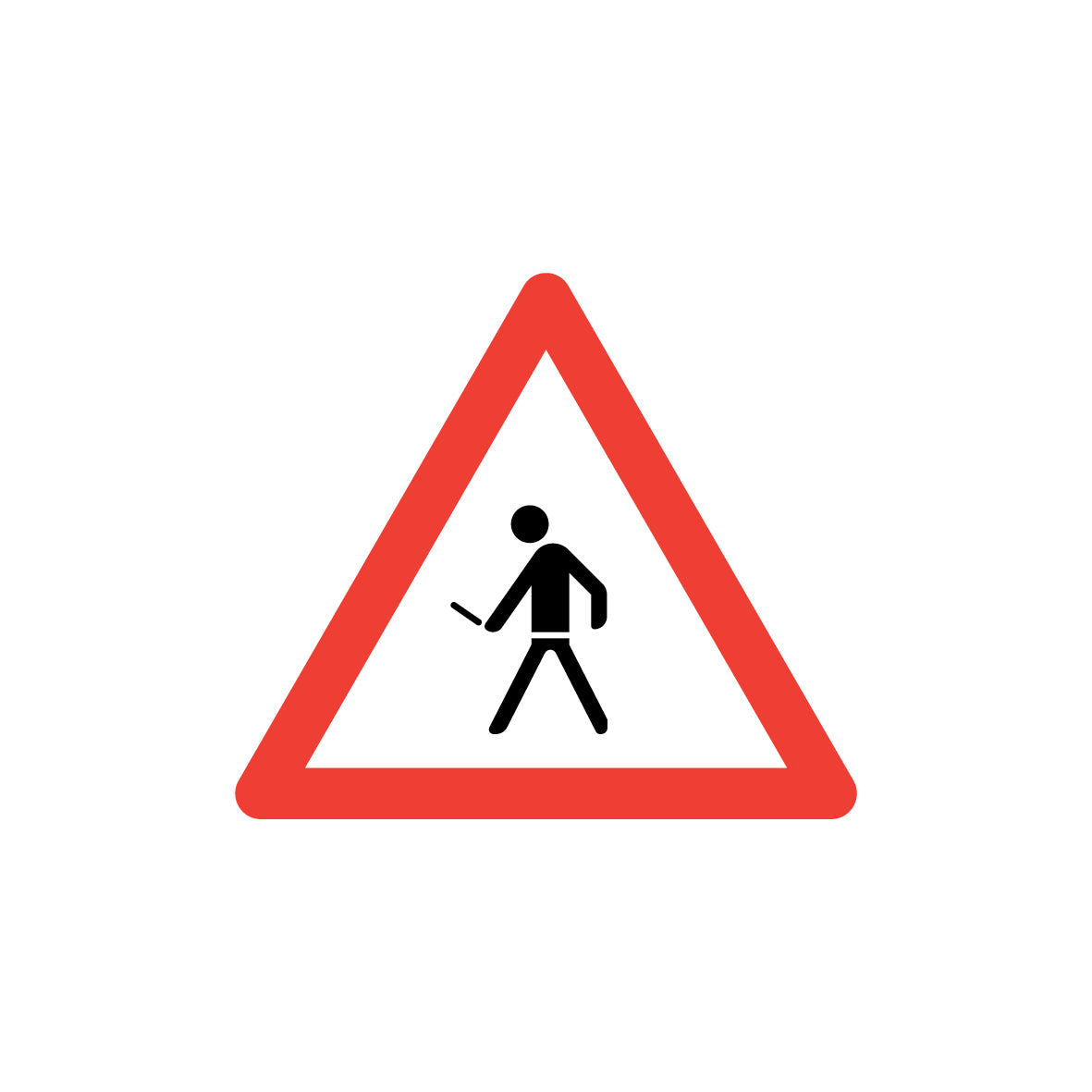 7.G-005 Smombie, Gefahrensignal