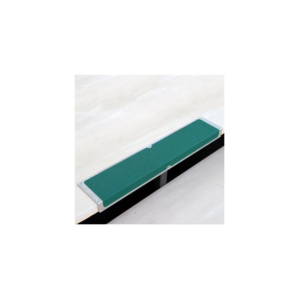 Antirutsch Treppkante Alu, Universal grün 120x1000x45mm
