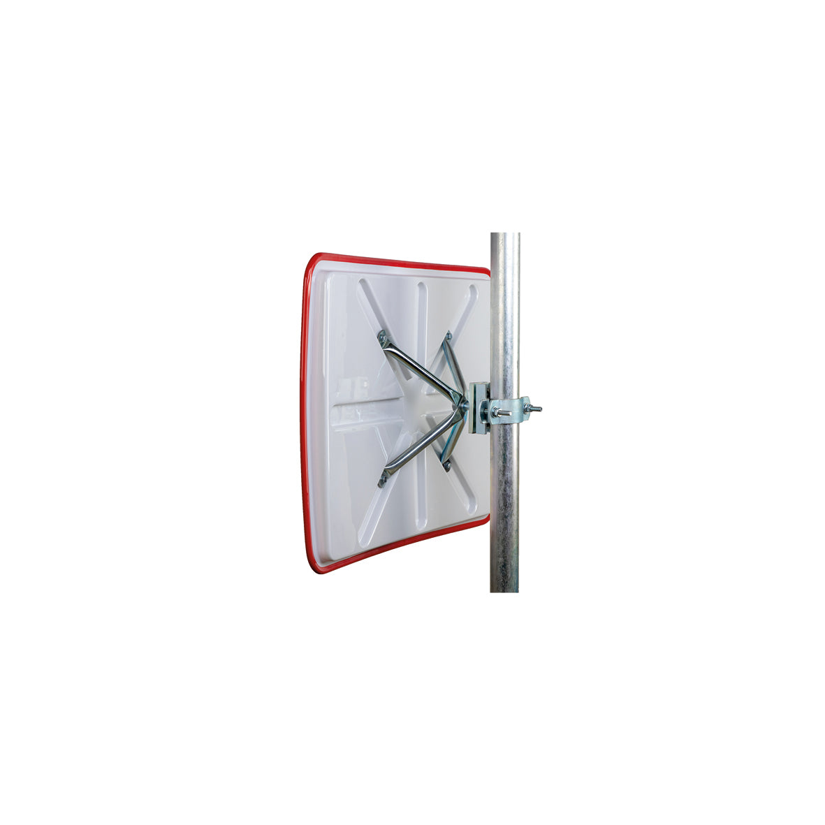 Verkehrsspiegel TM-I, Acryl, 60/40 cm, mit rotem Rand