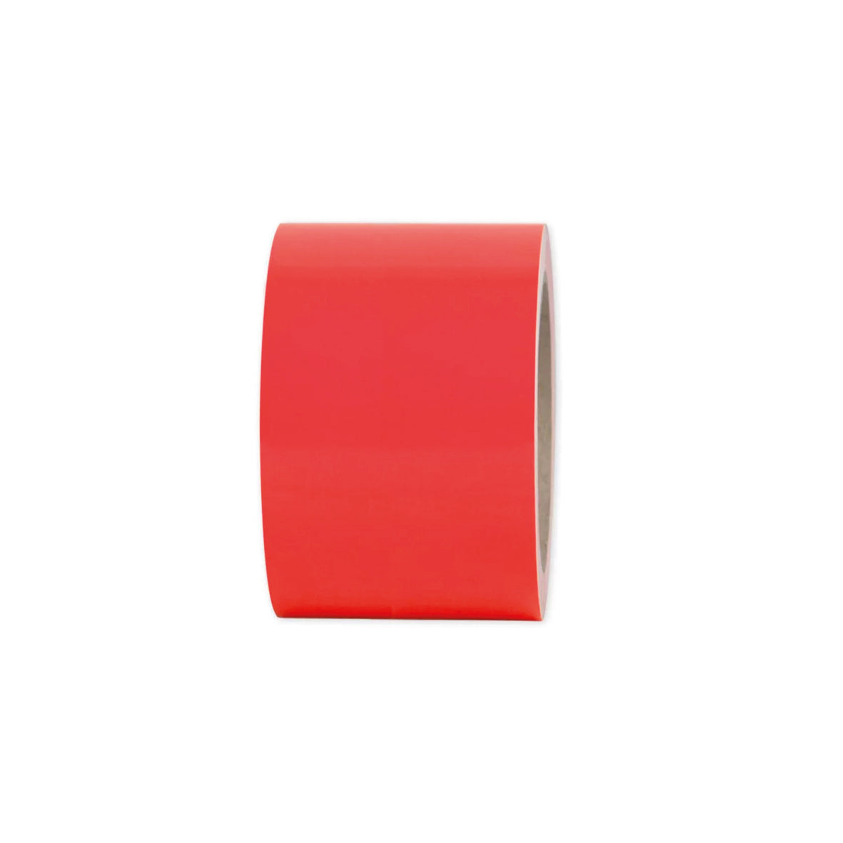 Warnmarkierungsband Fluor, rot, 10 m, Breite 10 cm