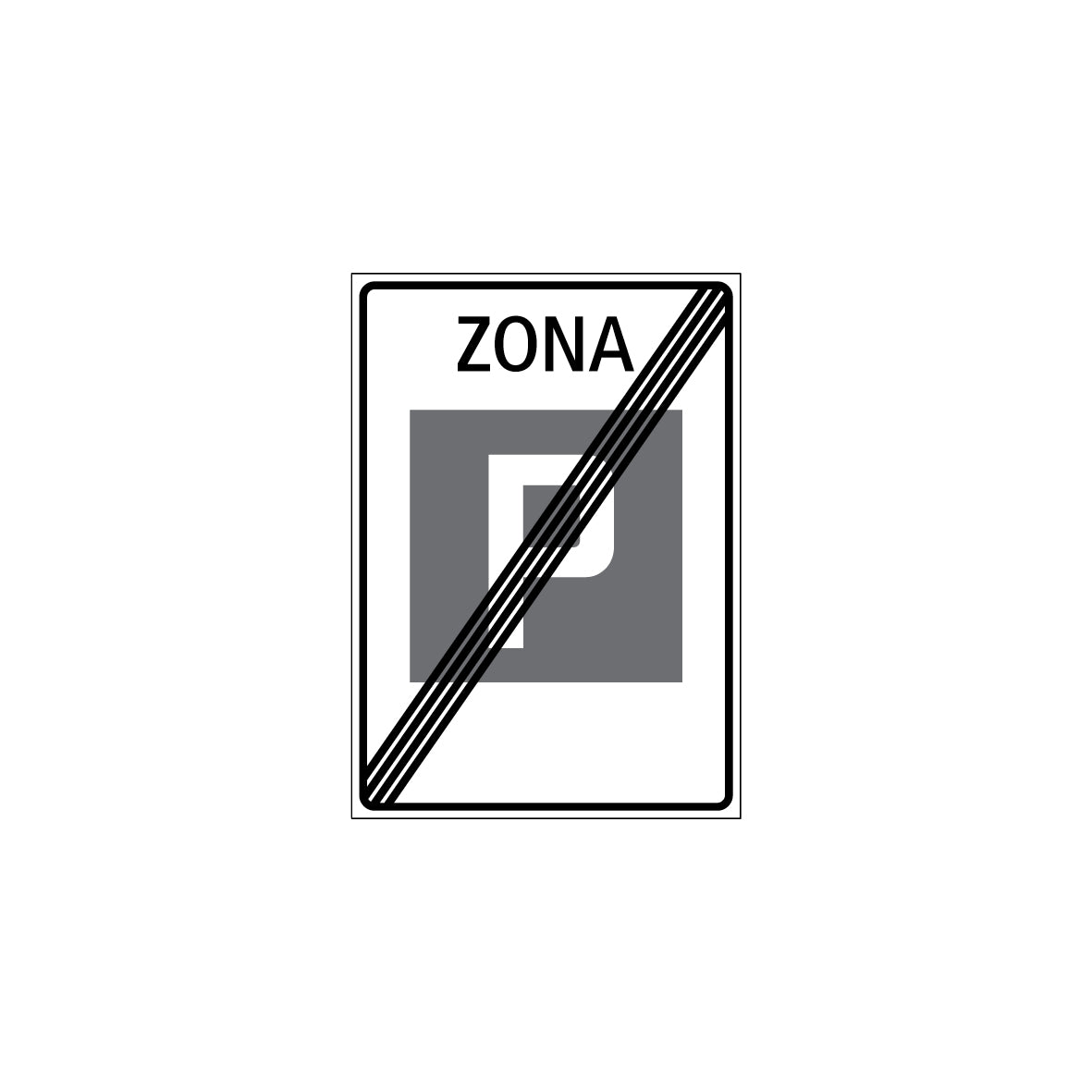 Zonensignal, Ende der Zone, 2.59.2f