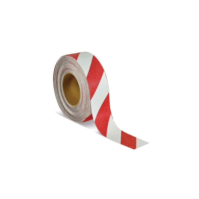 Antirutsch Universal Warnung, Rolle 50mm x 18,3m, rot-weiss