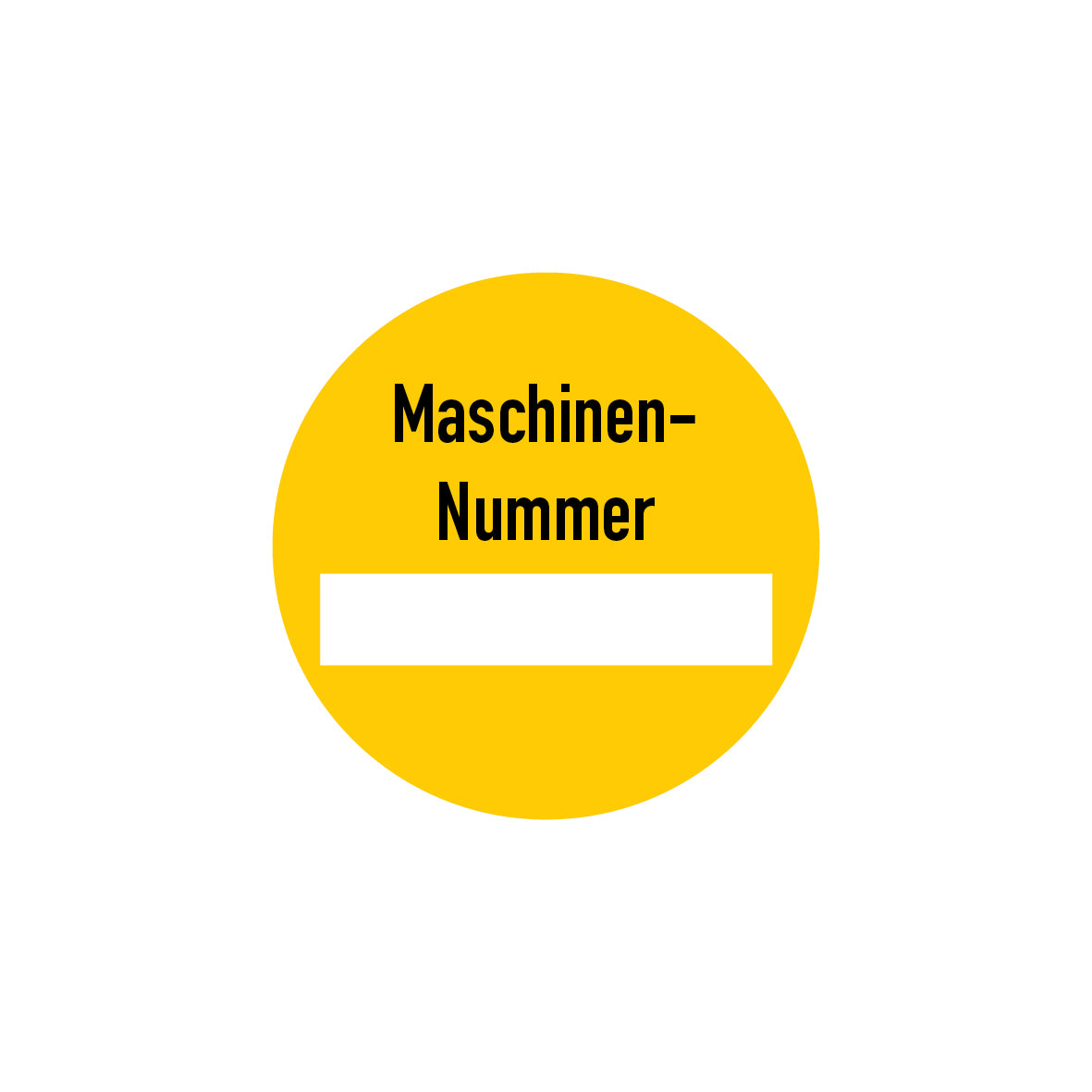 Prüfplakette, 4.P-183, zum selber Beschrifften