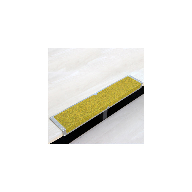 Antirutsch Treppkante Alu, Public 46 gelb 120x1000x45mm