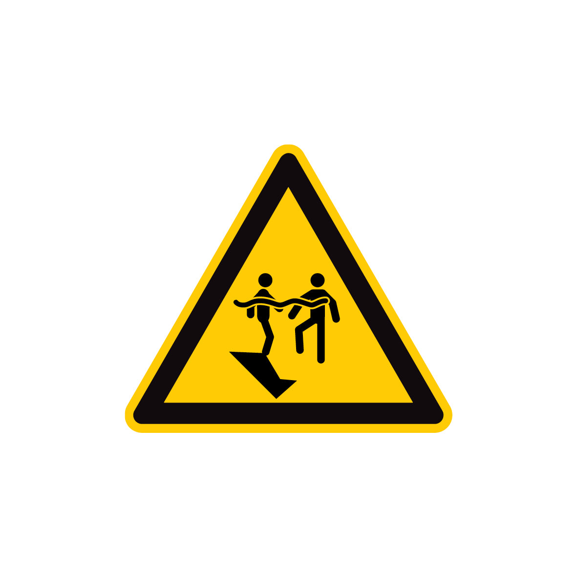 6.W-950 Warnung Tiefes Wasser 1, Warnzeichen, Praxisbewährt