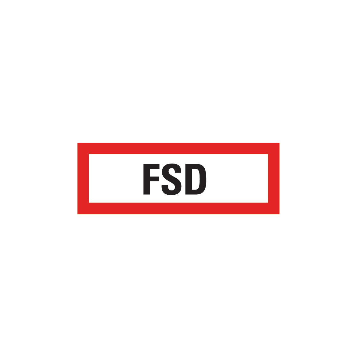 Feuerwehrzeichen 6.F-031, FSD