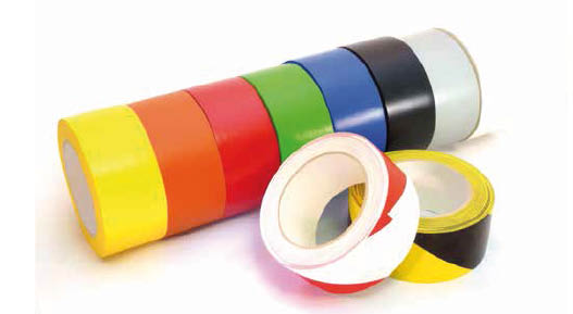 Bodenmarkierband Standard kurzfristig, weich-PVC-Band, 33 m, 50 mm, orange, 160 my