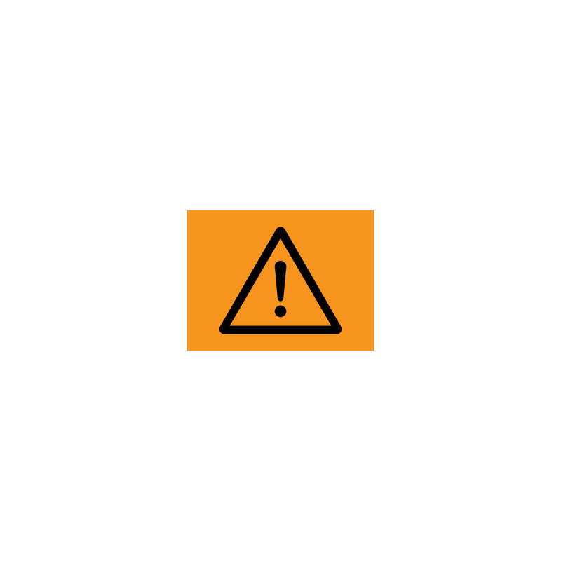 Luftdurchlässiges Banner, 1.0401, Logo: "Andere Gefahren", 100 x 75 cm
