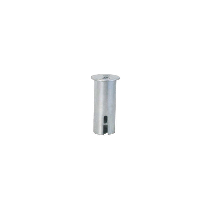 Bodenhülse Abdeckkappe, für 2" (60 mm) mit Federverschluss, feuerverzinkt passend zu 436231