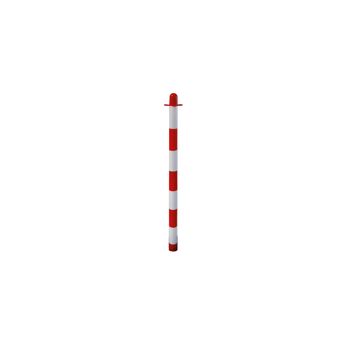 Kunststoffpfosten Zubehör, rot-weiss, 120 cm