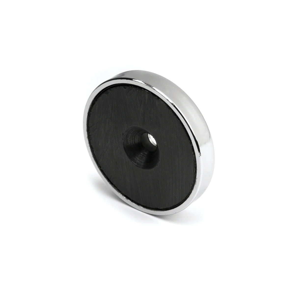 Magnete, Topfmagnet mit Senkbohrung, ø 40 mm, Gewinde M5, Haftkraft bis ca. 16 kg, VE 5 Stk.
