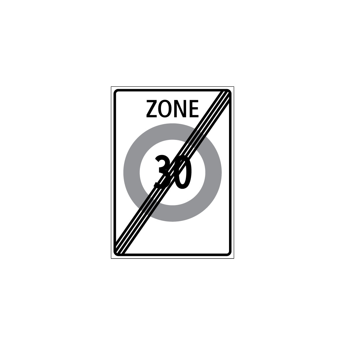 Zonensignal, Ende der Zone, 2.59.2a