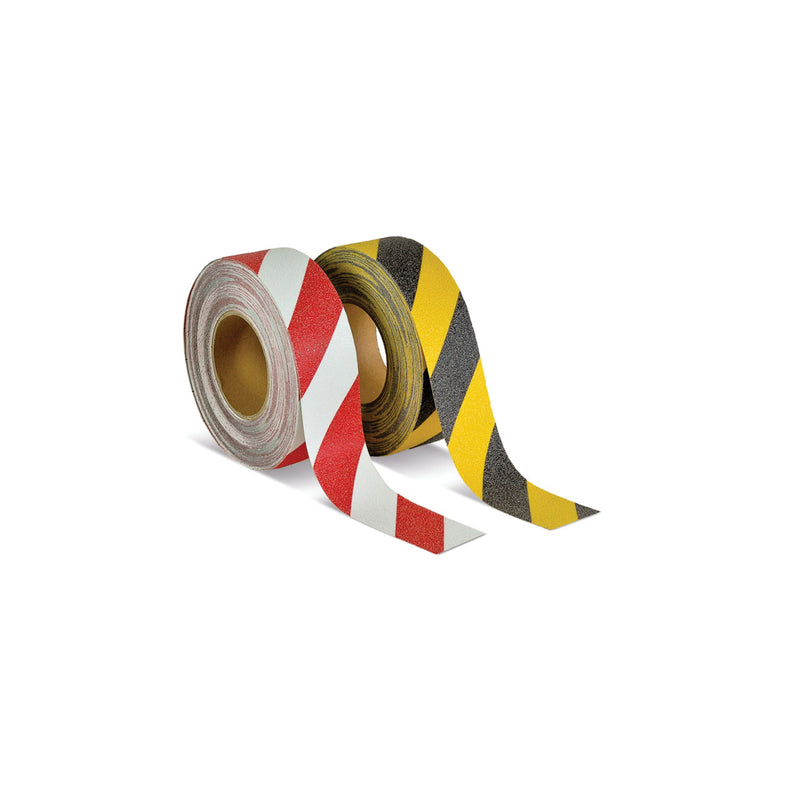 Antirutsch Universal Warnung, Rolle 75mm x 18,3m, rot-weiss