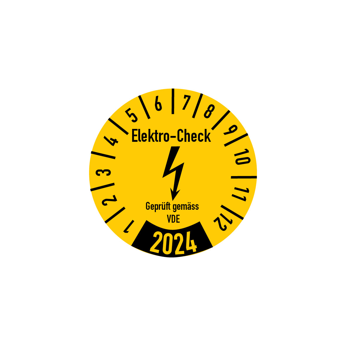 Prüfplakette, 4.P-239, Elektro