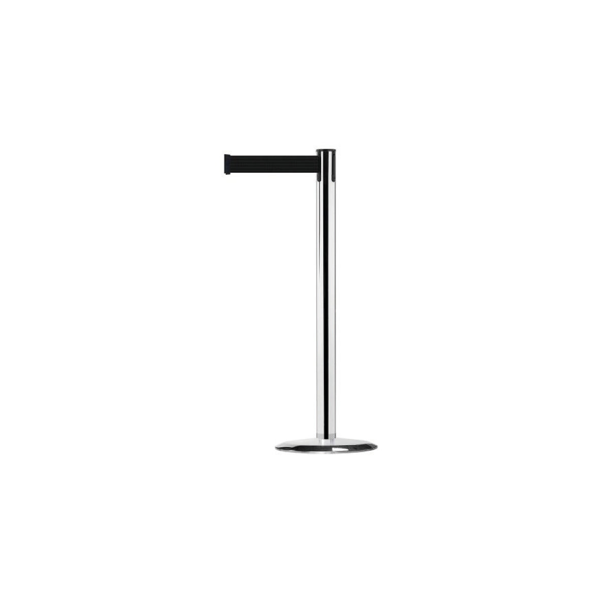 Tensabarrier Advance, verchromt, 3.65 m, 11 kg, Gurt schwarz